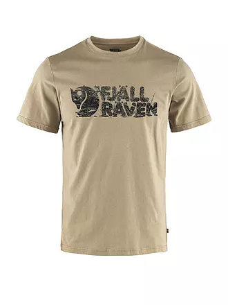 FJÄLLRÄVEN | Maglietta funzionale da uomo Lush Logo | camel